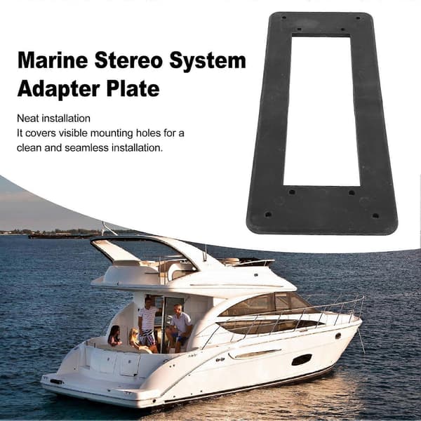 Adapterplade til MS-RA70 MS-RA70N MS-RA70NSX Marine Stereo Sort