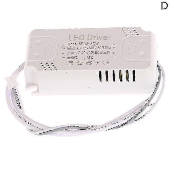 300mA LED Driver Board Designet til 60 - 80W LED Belysning 36-60W