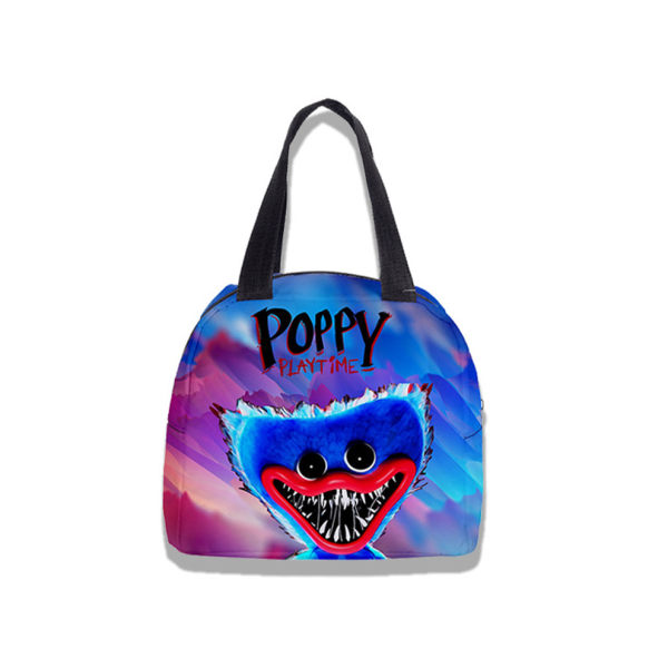 Poppy Playtime Ryggsäck/Skulderväska/Lunchväska/Blyertspåse Student skolgåva Lunch Bag2