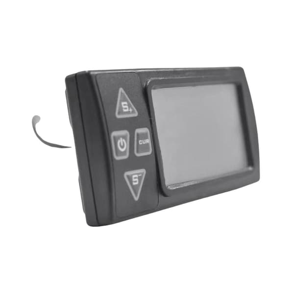 24V 36V 48V 60V S861 LCD Ebike Display Dashboard Meter til Elektrisk Cykel BLDC Controller Kontrol Pa Black