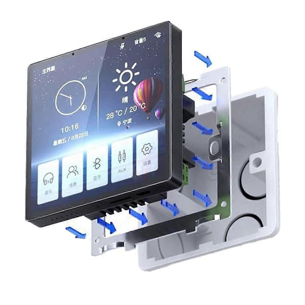 3,92 tommer IPS LCD touch display esp32-S3 vægpanel Smart vægkontakt 3,92 tommer IPS LCD touch display as shown