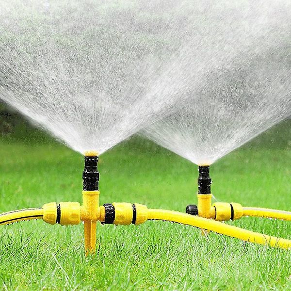 360 Graders Rotation Automatiskt Bevattningssystem Trädgård Gräsmatta Sprinkler Uteplats Tak Kylning Justerbar Sprinkler Tak Kylning Sprinkler Automatisk Sprinkler Noz