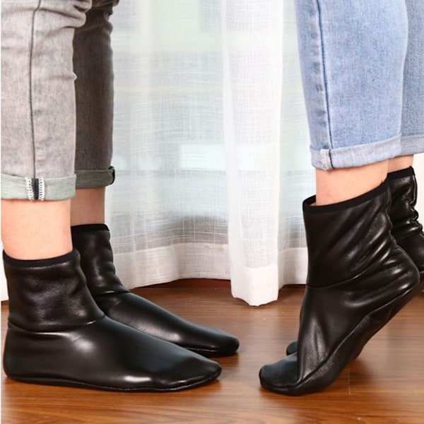 Golvstrumpor Termiska STORLEK 35-40 DAM PU LÄDER FULL Storlek 35-40 Storlek 35-40 Size 35-40 WomenFull PU Leather-Full PU Leather