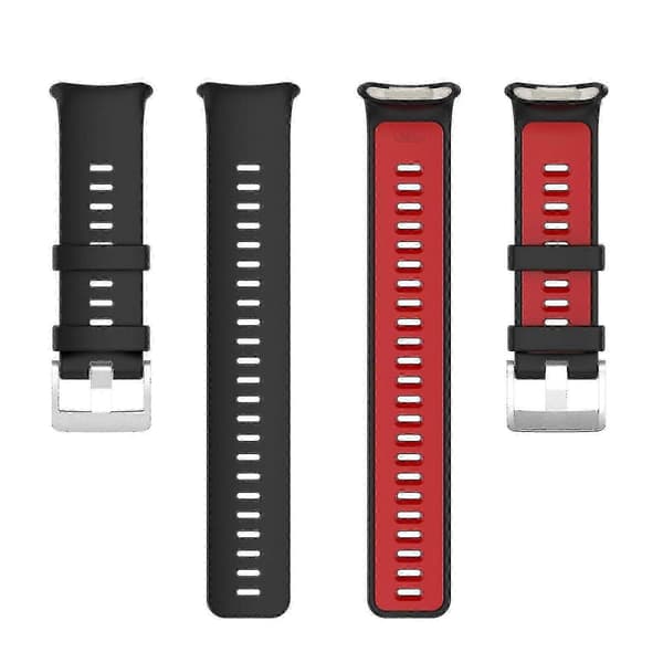 Silikone Urrem Til Polar Vantage V2 Black Red