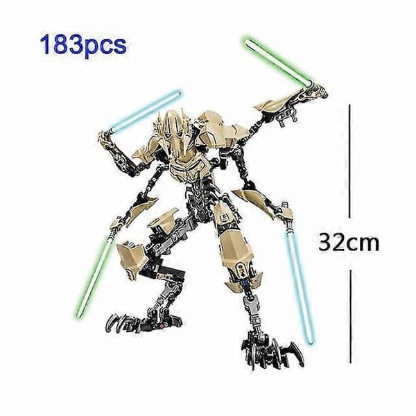 Star Wars Actionfigur Minifigur Barn Byggklossar Leksaker Present 24-31cm KSZ 320