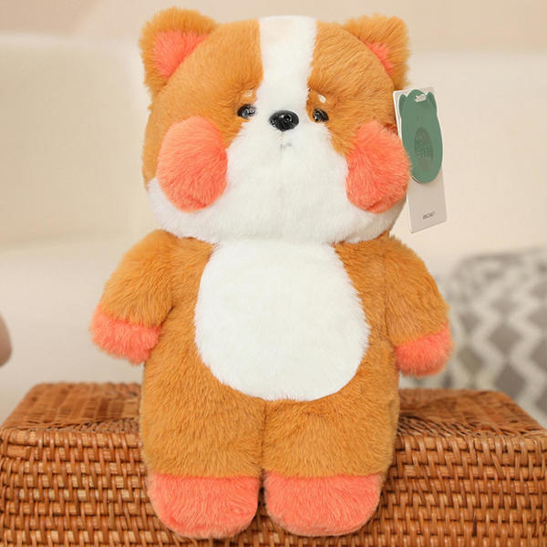 Shiba Inu Plysjdukker Leker Kanin Utstoppede Kosedyr Puter Egnet For Barn