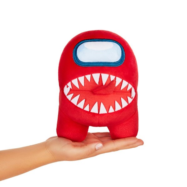 Among Us Impostor Plysch Gosedjur Mjuk Leksak 18cm Röd red one size