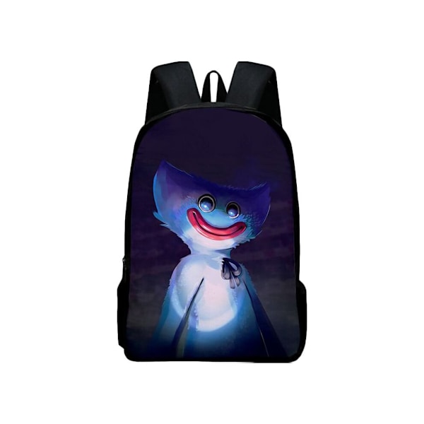 Poppy Playtime Huggy Wuggy Kissy Missy Ryggsäck Pennfodral för Skolstart Smile Backpack