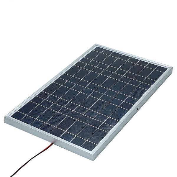 10W 12V Solcellepanel Batterilader for Kjøretøy, Portåpner, Elektrisk Gjerde