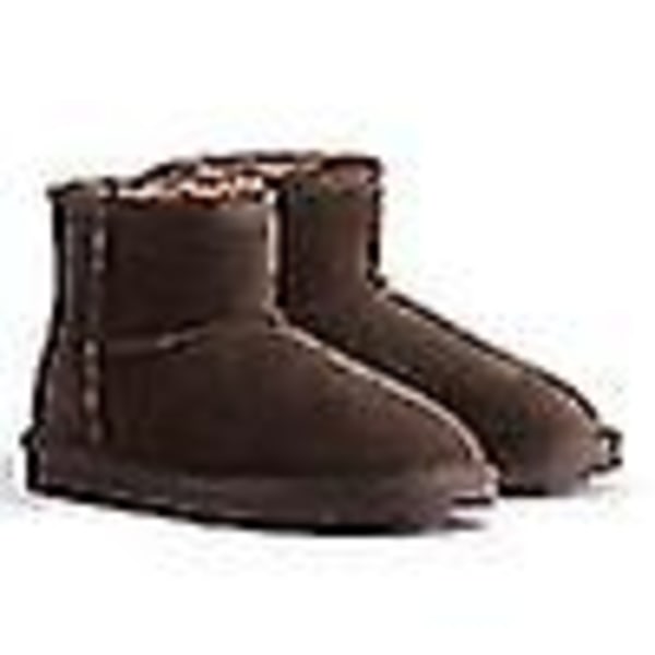 Aus Wooli Australia Vattentäta Unisex Äkta Aussie Fårskinniga Ankle Boots