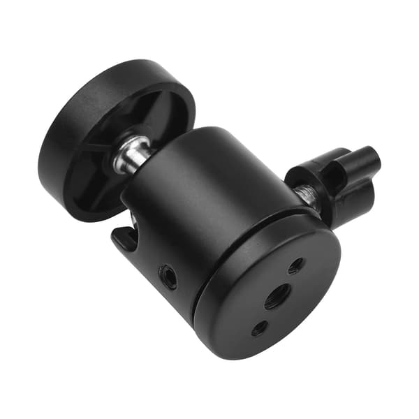 2 stk. Mini Svivelkulehode Stativhode 360 Graders Roterende Monteringsbaseadapter 2-Pack