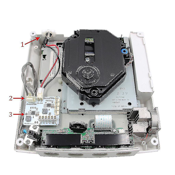 Dreampsu Rev2.0 12v Strømforsyningsmodifikasjon For Sega Dreamcast Erstatningsstrøm
