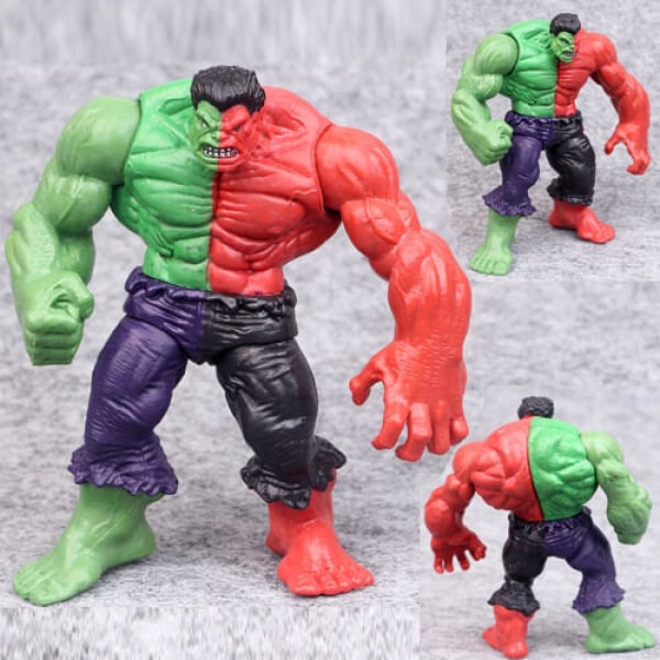 4PCS The Incredible Hulk Red, den legendariska actionkaraktären.