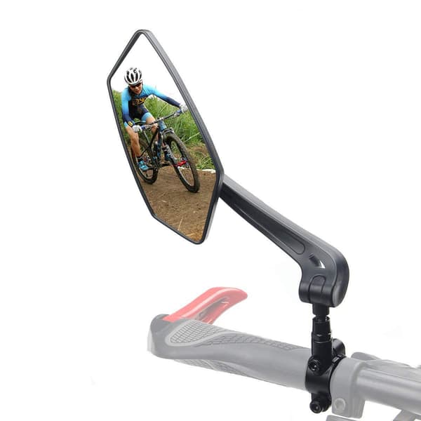 {YM}Left Side Mirror for Bicycle, HD Wide Angle Electric Scooter Mirror, 3