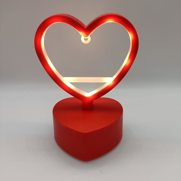 Love Night Light Handgjorda handgjorda självlysande leksaker Sovrum Desktop Mini Bordslampa Dekorativ lamphållare