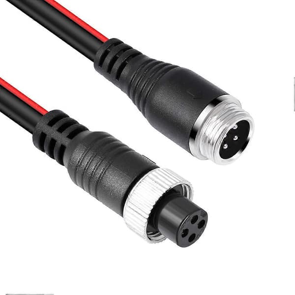 Pin Bilkamera Videokabel med bakudløserledning, 10m 10M