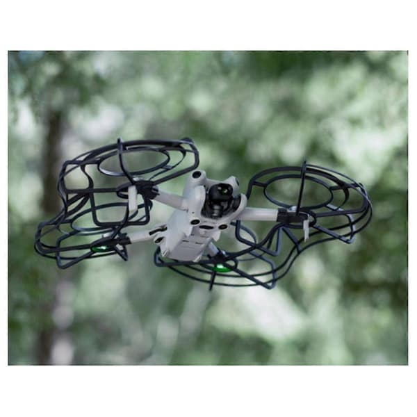 For Mini 4 Pro 360 Propellbeskyttelse for Mini 4 Pro Drone - Forebygger Propellskade, Forbedret Flysikkerhet Black
