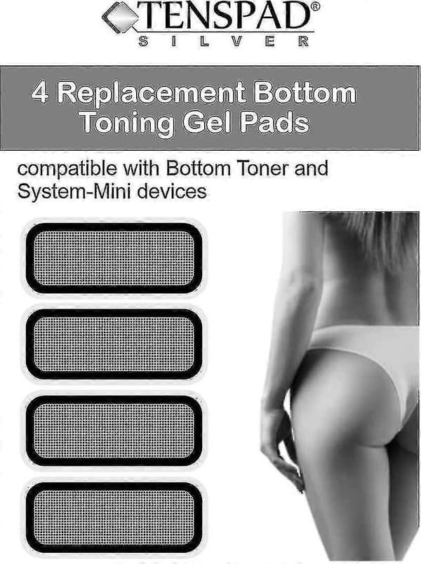 6,1 x 15 cm udskiftningselektroder til Slendertone-enheder