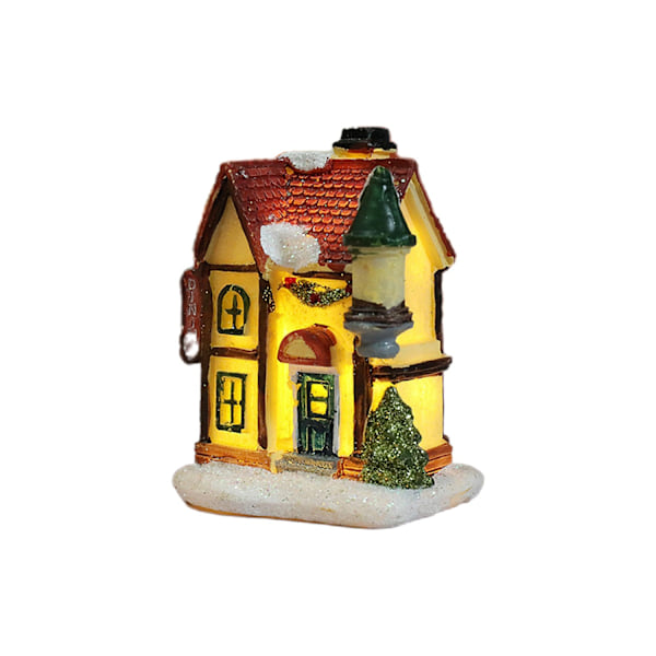 Jul LED-ljus Harts Hem Julhelg Prydnad Dekoration Barn Present Stil 5 Colourful