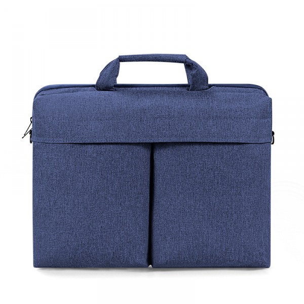 Laptopväska, Kraftigt Laptopfodral i Neopren med Handtag/Laptop Skyddsfodral/Ultrabook Portfölj Laptopväska Dator (Blå)