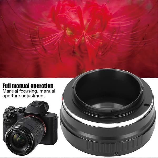 Fikaz M42‑NEX Linse Monteringsadapter Ring til M42 Mount Linser til Sony E Mount Kamera