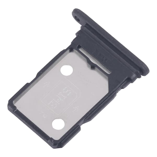 För Nothing Phone 2A SIM-kortsfack + SIM-kortsfack Black