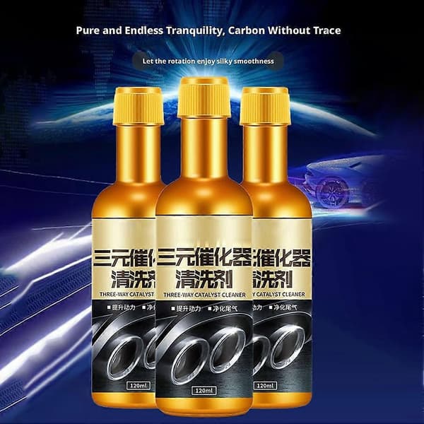 120 ml Automotive Katalysatorrens, Udstødningssystem, Renser 1pcs