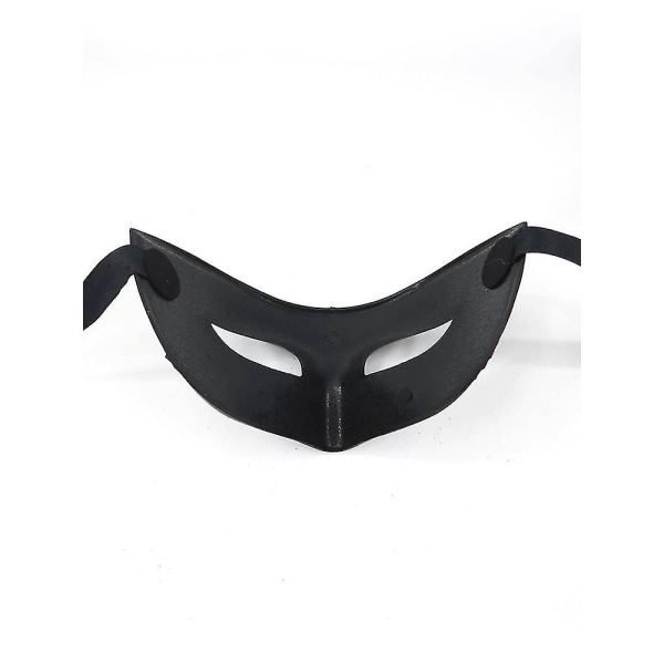 14 stilar Halloween-mask Halvt ansikte Vuxenfest Gentleman Maskerad Jul Halloween Cosplay Performance Mask Bal black