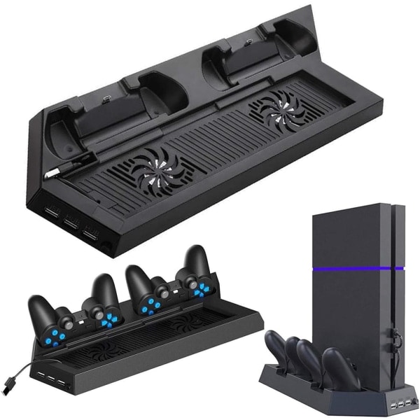 Kontrollladdare, PS4 Laddare USB Laddningsstation CDQ