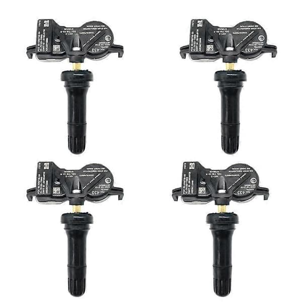 TIL 2018-2024 JEEP COMPASS TPMS 433MHz DÆKTRYKSSENSOR TPMS JEEP DÆK LUFTTRYKSSENSOR 68313387AB 68313387AA Black