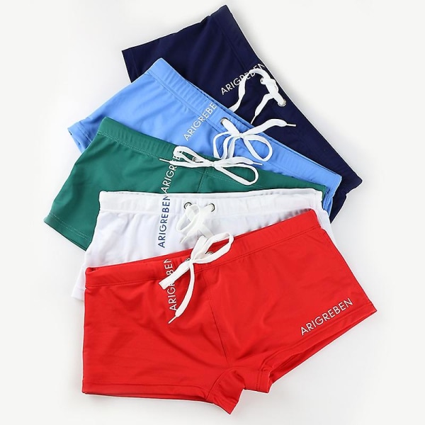 2021 Summer Badkläder Herr Baddräkt Maillot De Bain Boy Baddräkter Boxer Badbyxor Simning Surf Banadores Mayo Sungas B XL