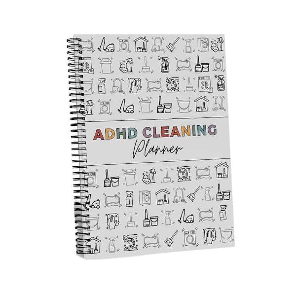 {YM}ADHD Cleaning Schedule Household Chores Tracker Schedule Task Lists Reminders Compatible with Neurodivergent Adults