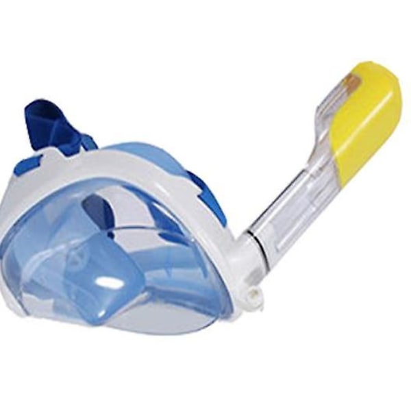 Den nya hopfällbara snorklingsmasken dykmask simutrustning Silikonmask dykglasögon