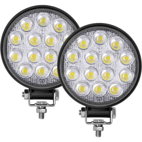 LED-pyöreät valopalkit, 11,43 cm, 2 kpl 2pcs