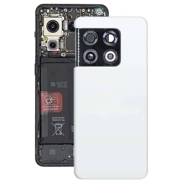Batteri Bakdeksel for OnePlus 10 Pro White