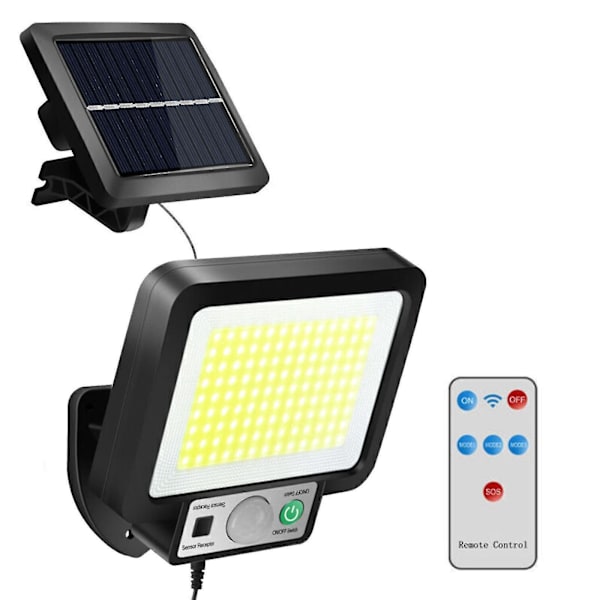 Solar Utomhus 280000lm Ip65 Staket Gård T