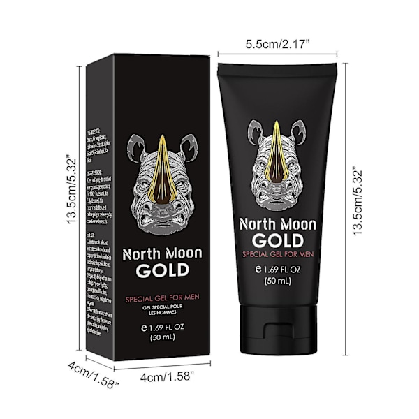 Special Gel Til Mænd, Øg Størrelse, Længere, Hårdere, Tykkere, Langvarig 50ml