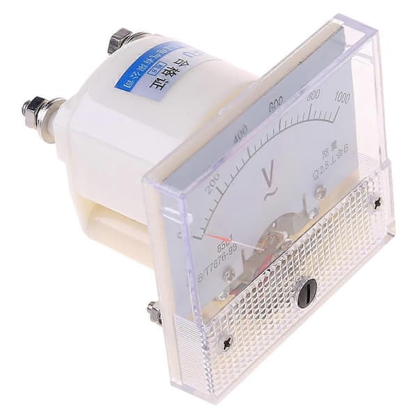 Analogt Voltmeter Panel Volt Meter Måler Spenningstester for Krets Testing 0-500V