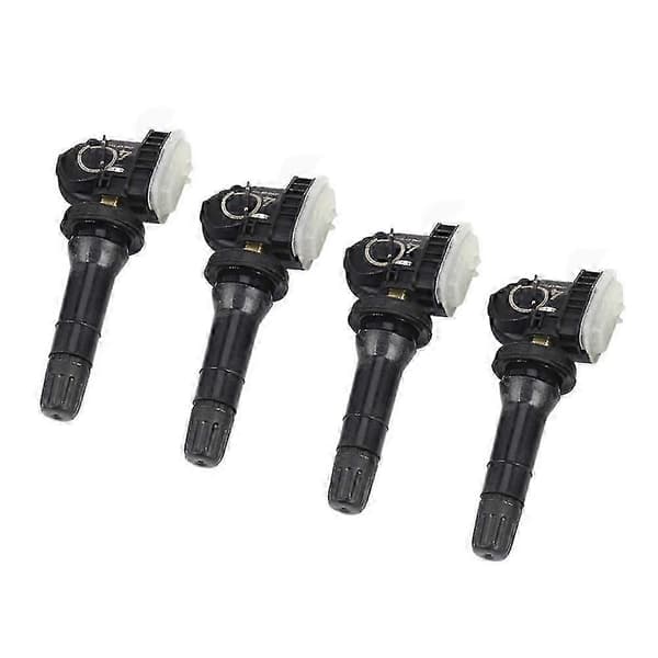 Opel TPMS Sensor 433MHz Däcktrycksventil 13506028 4st Set BlackSilver