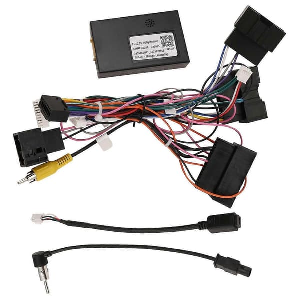 Bilradio Kabel Android Hovedenhet Strøm Ledningsnett Socket Connector med CANBus for Ford Ranger