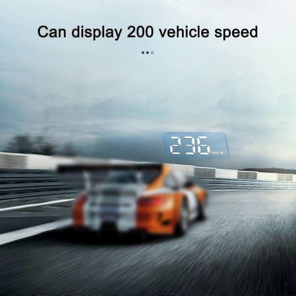 Head Up Display, Universal GPS Hud til bil, Speedometer USB-interface, Hastighed, Kørselsretning, Overhastighed, Ryd Fejlkode, Til Alle Køretøjer-yky