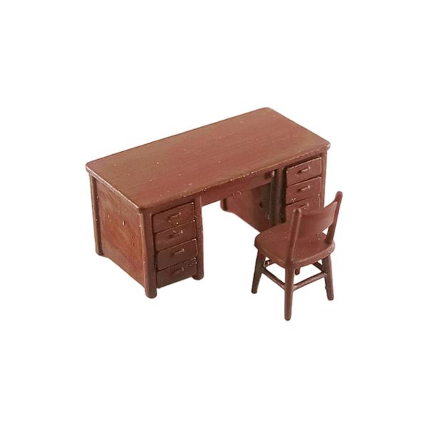 1/64 Skala Bilverkstad Layout Diorama Modell Leksak Bord Kaffe