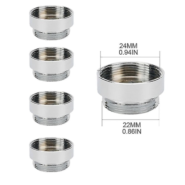 Stk. Vandhane Adapter Sæt Køkken Han Hun Messing Vandhane Adapter Vandrenser Belufter Konnektor Messing Belufter Adapter-2-