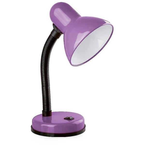 Flkwoh Flexibel Violet Skrivbordslampa 12,5cm Violet - Violett