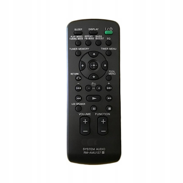 Ersättningsfjärrkontroll Universal för Sony CMT-LX40i CMT-LX50WMR CMT-MX Ljudsystem