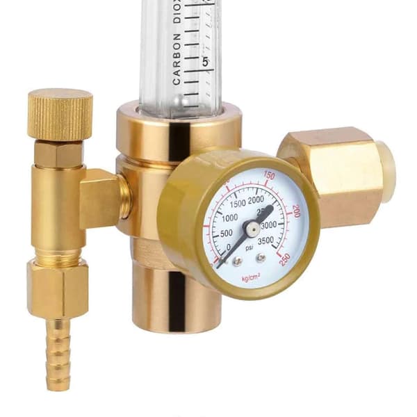 Flowmåler Argon Co2 Gas Regulator Tig Mig Svejsning Trykreduktion Flowmåler