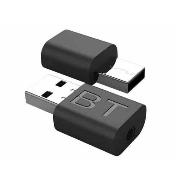 Generisk Bluetooth 5.0 Audio Receiver USB 3.5mm Adapter til AUX Bil, TV, PC, Højttaler, USB Bluetooth Adapter Audio Receiver Transmitter Bil Blueto