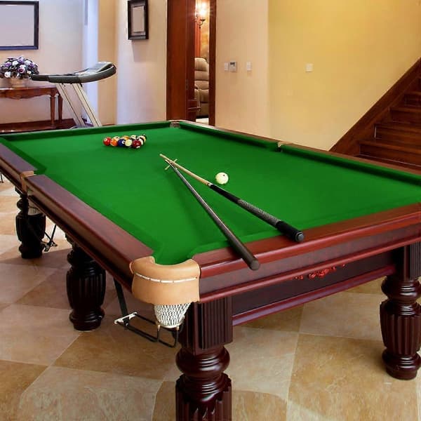 Profesjonell biljardduk til biljardbord, snookerbordfilt, tilbehør 8ft Red 7ft