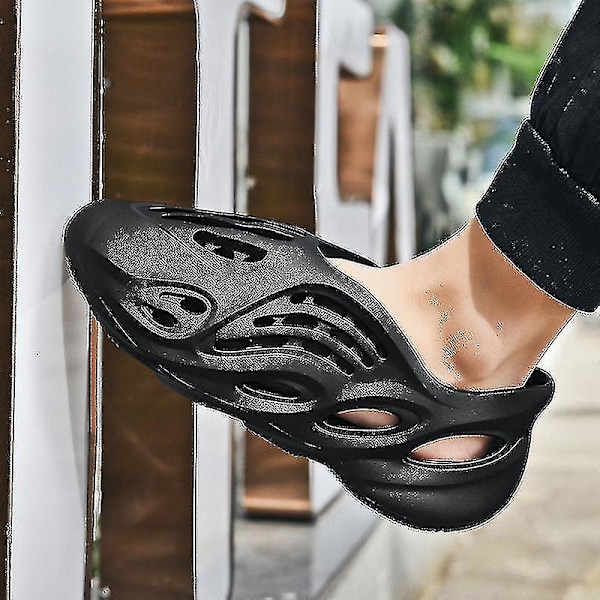 Uudet rantavaahto juoksusandaalit unisex musta musta black 44