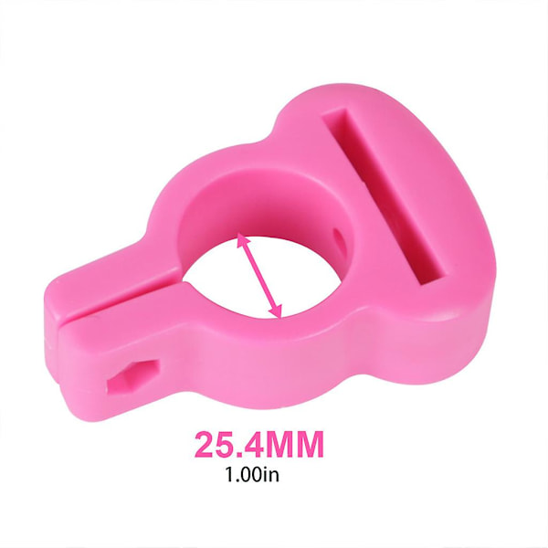 Dockcykelsits Kompatibel med cykelstolpe med barnvagnshållare Pink